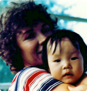 A photo shared with us by a Korean adoptee of when she was an infant.