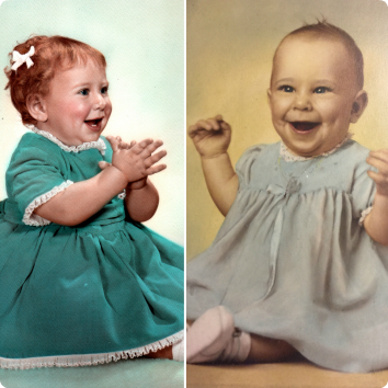 Tammy and Liz's baby photos.