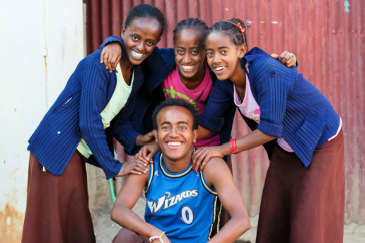 Youth in AHOPE Ethiopia's Programs