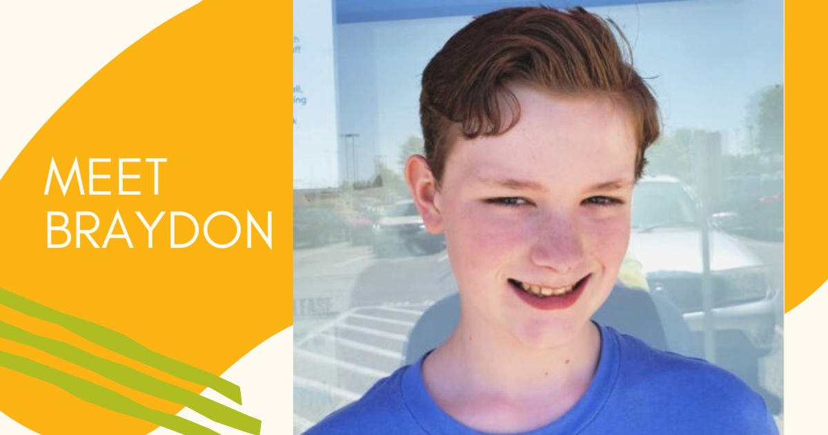 Meet Braydon: A Curious, Creative, and Kind Teen - CHLSS