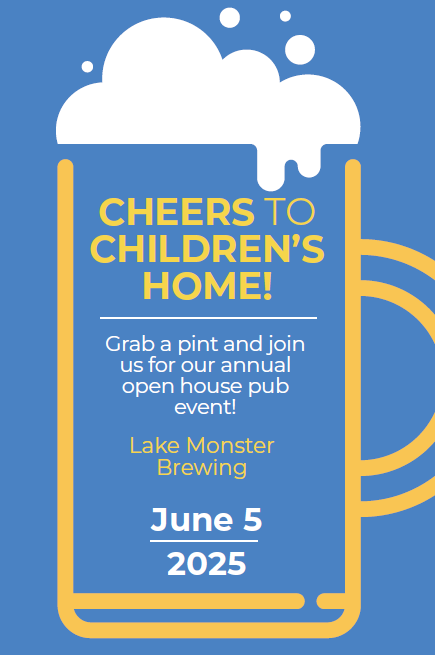Cheer's To Children's Home! Postcard