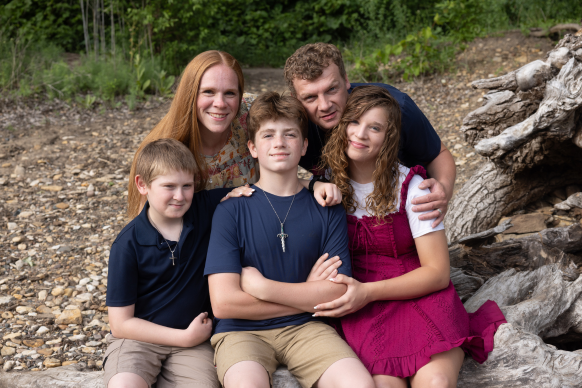 Weckman family group photo